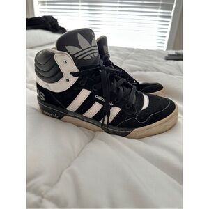 Adidas Originals Black and White Sneakers